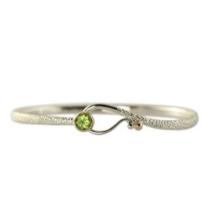 Eternity armbånd med grøn peridot