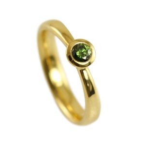 Solo – grøn og guld solitaire.